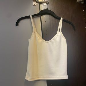 Cream colored cami
